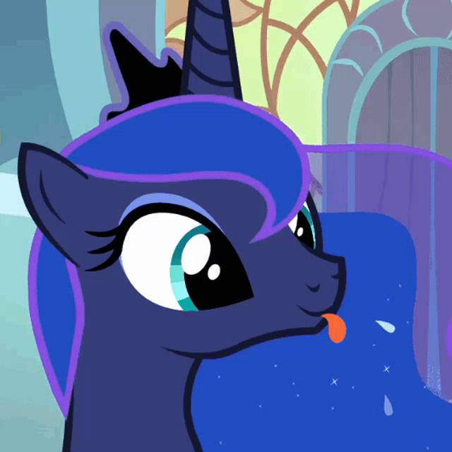 Image result for MLP Luna blep