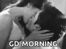 Sex kiss good morning