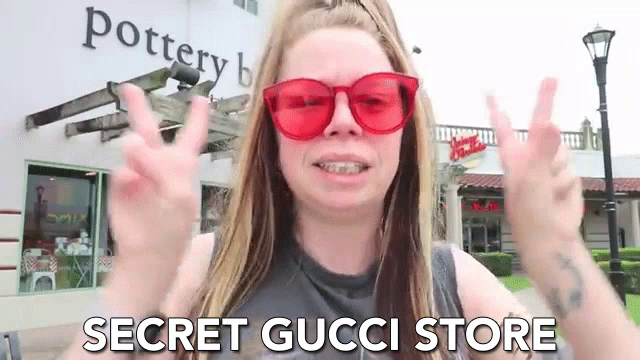 secret gucci discount store