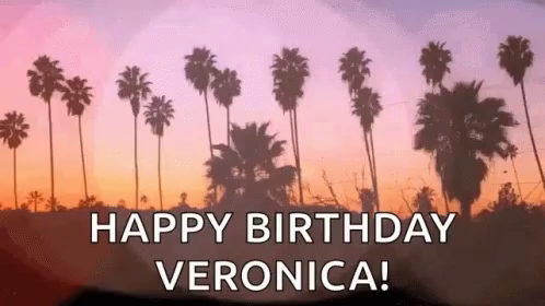 Veronica Birthday Gif Veronica Birthday Happybirthday Discover Share Gifs