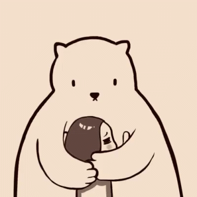 The popular Bear Hug GIFs everyone's sharing