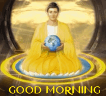 Lord Buddha GIF - Lord Buddha GoodMorning GIFs