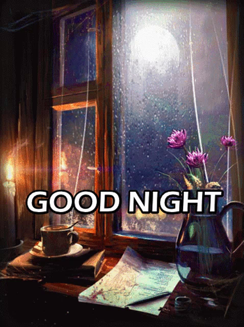 Rainy Good Night Gifs Tenor