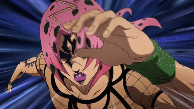 Featured image of post Giorno Giovanna Gold Experience Requiem Gif Verbatim gold experience requiem when he slapped diavolo into the vaporwave