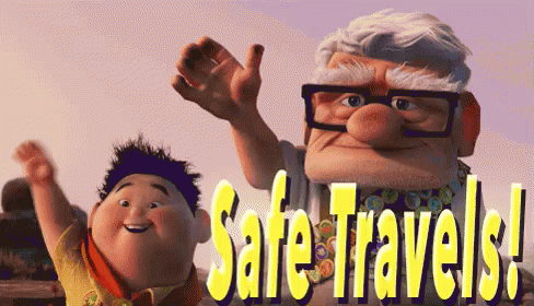 have a safe trip gif
