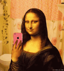 Aham Sei Mona Monalisa GIF - MonaLisa Yes IKnow - Discover & Share GIFs