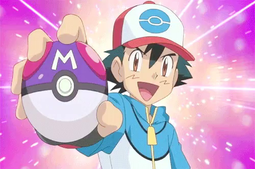 Pokemon Ash Gif Pokemon Ash Masterball Discover Share Gifs