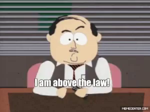South Park I Am Above The Law Gifs Tenor