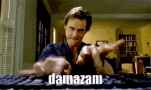 Bruce Almighty Typing Gifs Tenor