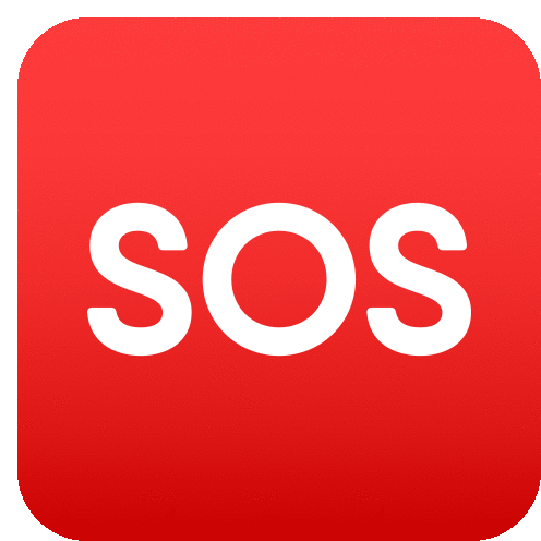 Sos Button Symbols GIF - SosButton Symbols Joypixels - Discover & Share