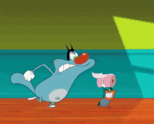 oggy and cockroaches gif
