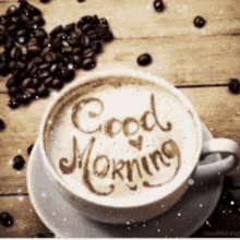 Good Morning Coffee GIFs | Tenor