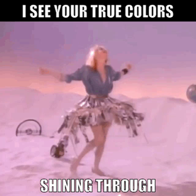 True Colors Cyndi Lauper Gif Truecolors Cyndilauper Shiningthrough Discover Share Gifs