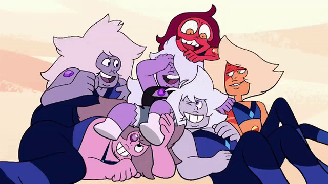 Laughing Amethyst Steven Universe Gif Laughing Amethyststevenuniverse Stevenuniversefuture Discover Share Gifs