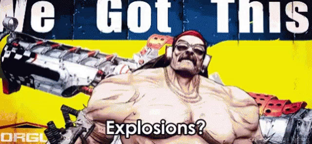 Torgue Explosions Gif Torgue Explosions Borderlands Discover Share Gifs