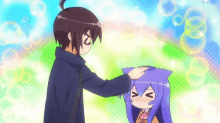 Featured image of post Comfort Head Pat Anime Gif Though this is some quality head patting and not so much spooky