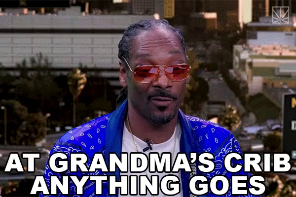 At Grandmas Crib Anything Goes Granmas Place Gif