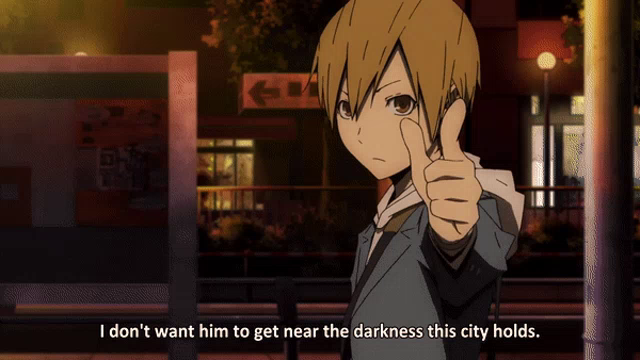 Masaomi Kida Bang Gif Masaomikida Bang Durarara Discover Share Gifs