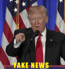 Trump Fake News GIF