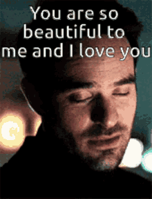 You Are So Beautiful To Me Gifs Tenor