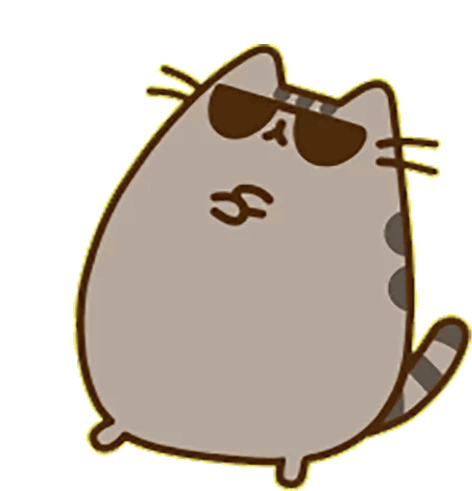 pusheen cat glasses