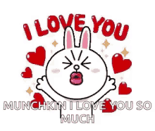 I Love You Bunny Gifs Tenor