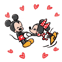Mickey And Minnie Gifs Tenor