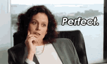 Perfect Sigourney Weaver GIF - Perfect SigourneyWeaver Amazing GIFs