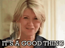 Martha Stewart GIF - MarthaStewart Toast GoodThing GIFs