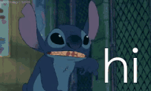 Stitch Hi GIF - Stitch Hi Disney GIFs