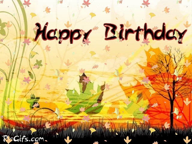 1 118 Autumn Fall Background Happy Birthday Photos Free Royalty Free Stock Photos From Dreamstime