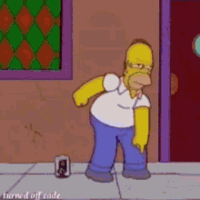 homer belly dancing