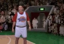michael jordan space jam dunk gif