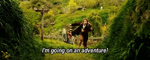 Image result for I'm going on an adventure