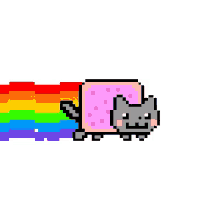 Rainbow Cat GIFs | Tenor