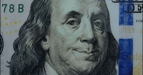 Ben Franklin On $100 Bill