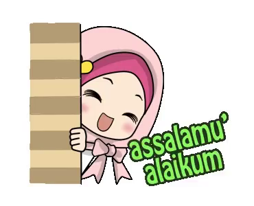 Gambar Animasi Kartun Cowok Muslim