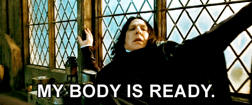 My Body Is Ready GIF - Snape Severus Snape Harry Potter - Discover & Share  GIFs