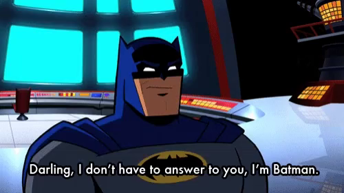 Batman The Brave And The Bold Im Batman GIF - Batman The Brave And The Bold Im  Batman Dont Answer - Discover & Share GIFs