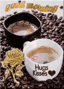 Good Morning Hugs And Kisses Gifs Tenor