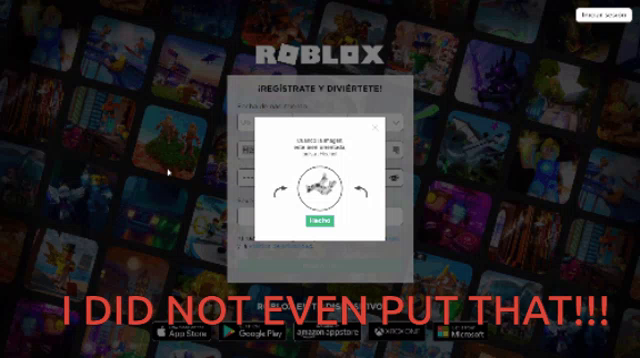 Roblox Verification Idid Not Even Put That Gif