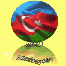 Azərbaycan Bayrağı Bayrağımız GIF - AzərbaycanBayrağı Bayrağımız Md GIFs