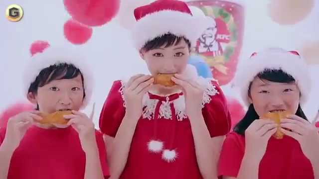 綾瀬はるか ケンタッキー クリスマス ケンタッキーフライドチキン Gif Kfc Christmas Japan Discover Share Gifs