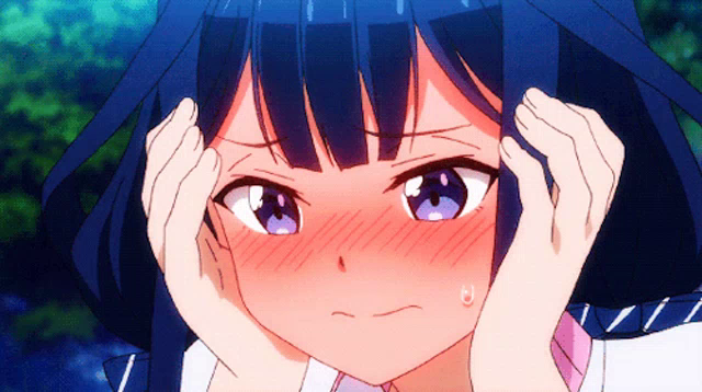 Anime Girl Blushing Gifs Tenor