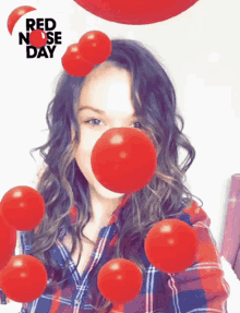 Red Nose Day Noses On GIF - RedNoseDay NosesOn ThumbsUp - Discover & Share  GIFs