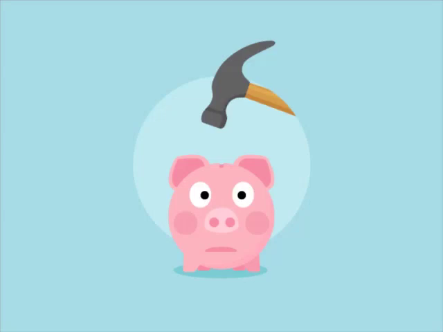Piggy Bank Animation Gifs Tenor - piggy roblox bank