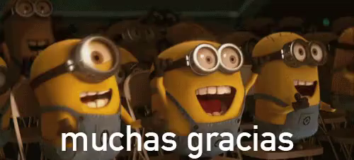 Muchas Gracias Gif Gracias Minions Cheer Discover Share Gifs