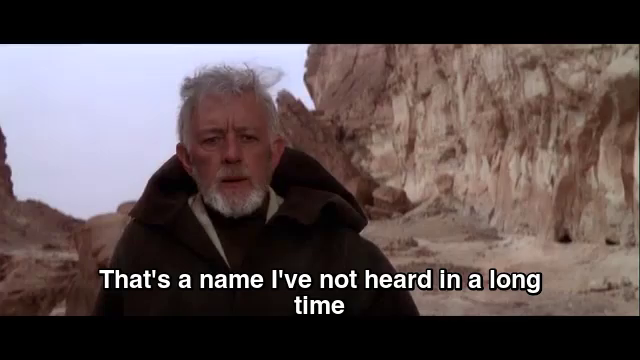 Haven'T Heard That In A While GIF - Obi Wan Star Wars Memories - Discover &  Share GIFs