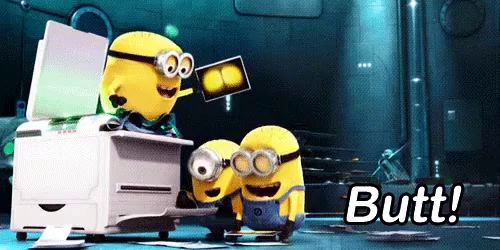 馬鹿 ばか バカ ミニオン お尻 Gif Despicableme Butt Ass Discover Share Gifs