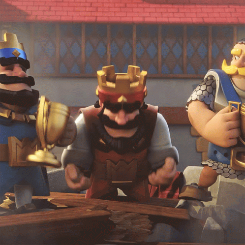 Clash Royale Crying GIF - Clash Royale Crying King - Discover & Share GIFs